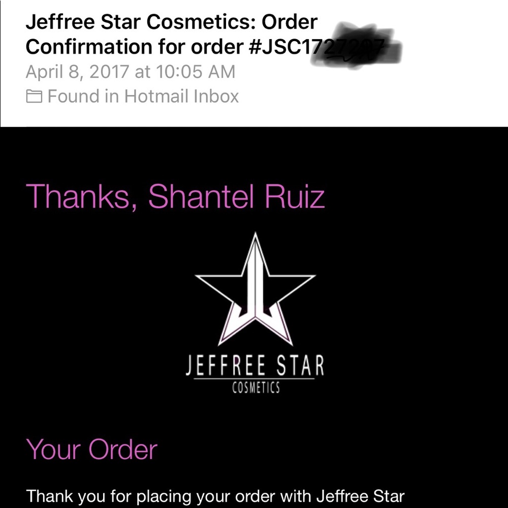 Jeffree Star highlight. Peach goddess